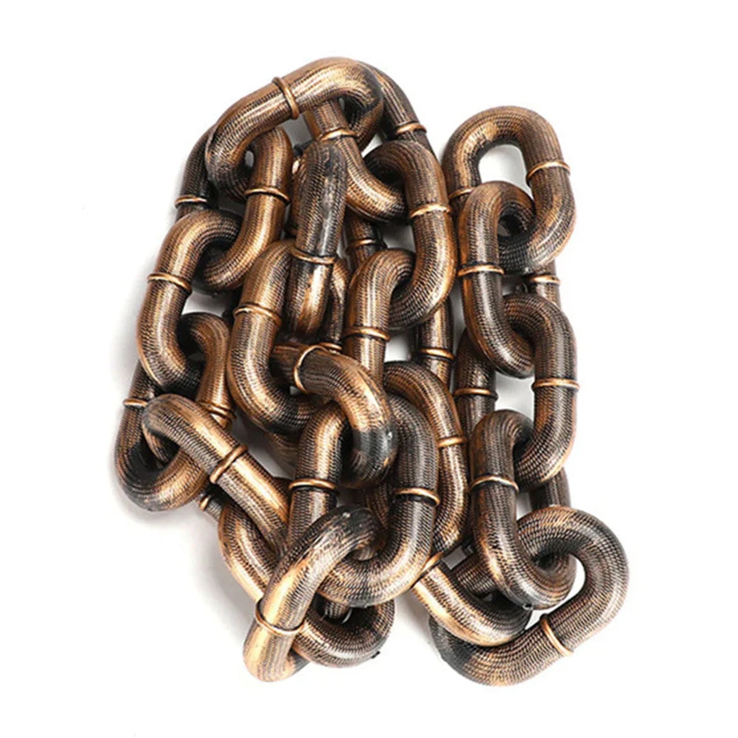 Fake Big Dog Chain Leash